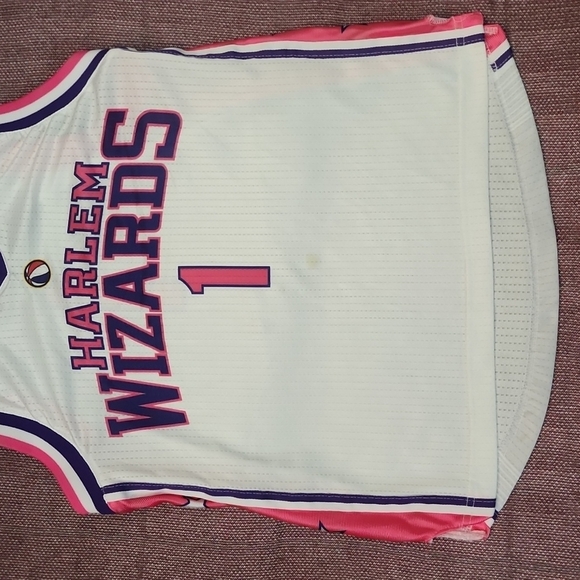 Harlem Wizards - Whiz Kid #1 - Signed Jersey - Size Kids Youth Medium - Picture 3 of 9